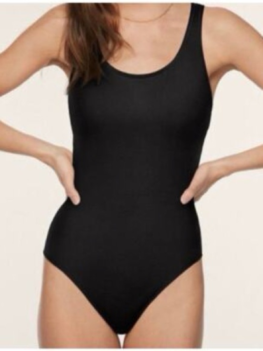 Victoria Secrets PINK Active One Piece Black Swim Suit - Picture 2 of 11